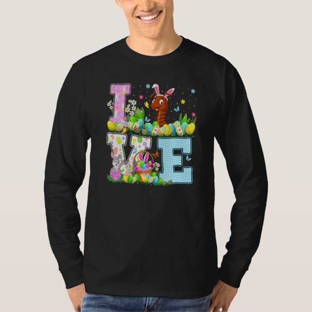 Camiseta Centipede Páscoa Caçada De Ovos Engraçado Centiped (Frente)