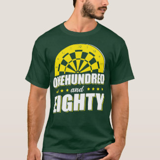Camiseta - Cento e oitenta - Jogador de dardo engraçado