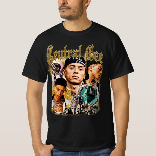 Camiseta Central Cee - rapper britânico (Frente)