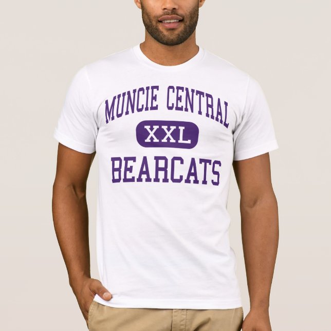 Camiseta Central de Muncie - Bearcats - alta - Muncie (Frente)