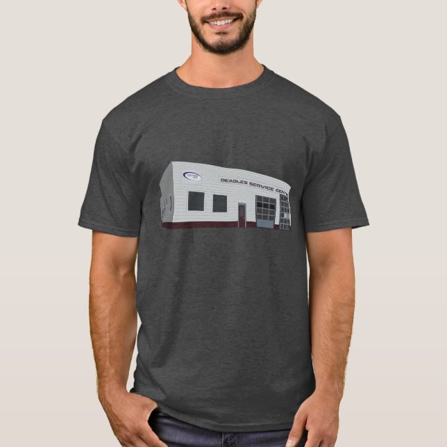 Camiseta Central de serviços da Deagle (Frente)