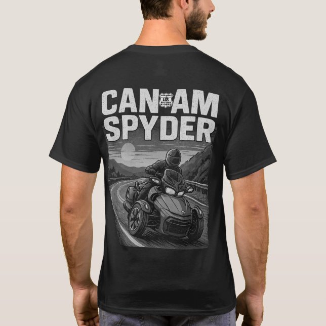 Camiseta Central New Jersey Chapter - Lean Into It - 2s bw (Verso)