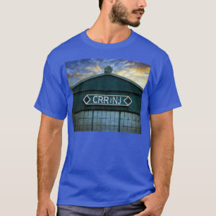 Camiseta Central Railroad, terminal de comboios de Nova Jer