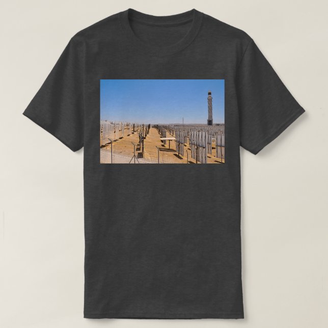 Camiseta central térmica solar (Frente do Design)