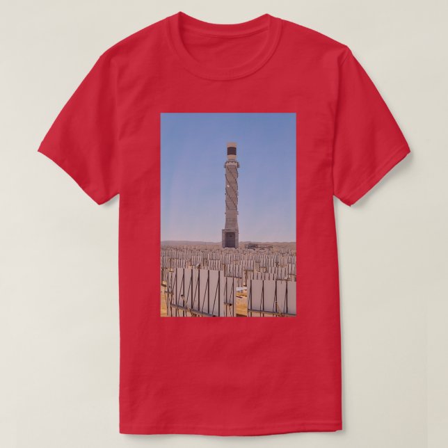 Camiseta central térmica solar 1 (Frente do Design)