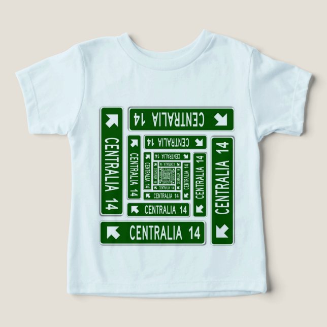 Camiseta Centralia PA (Design frontal)