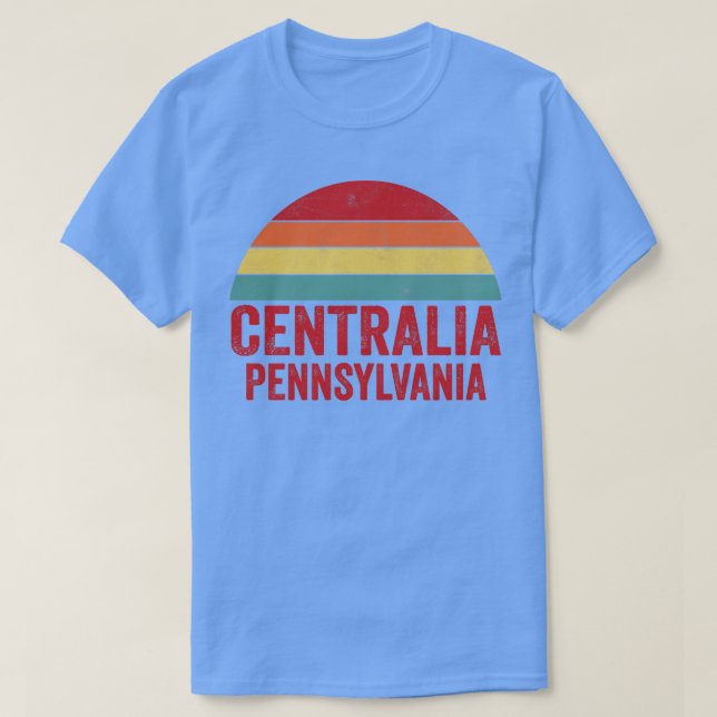 Camiseta Centralia Pensilvânia (Frente do Design)
