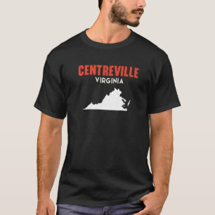 Camiseta Centreville Virginia EUA State America Viagem Virg