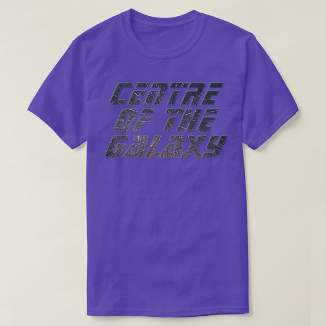 Camiseta Centro da Galáxia (Frente do Design)