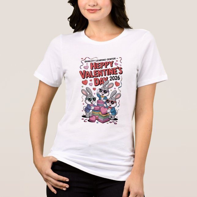 Camiseta Centro de Aprendizagem de Qualidade Creche Fraude  (Frente)