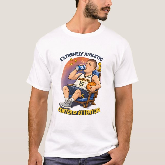 Camiseta Centro de Atenção Extremamente Atlético e Divertid (Frente)