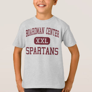 Camiseta Centro de Boardman - Spartans - meio - Youngstown
