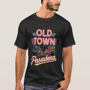 Camiseta Centro de Pasadena CA Arquitetura Vintage Boutique