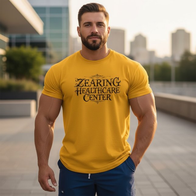 Camiseta Centro de Saúde Zearing (Criador carregado)