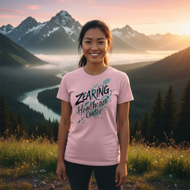 Camiseta Centro de Saúde Zearing (Criador carregado)