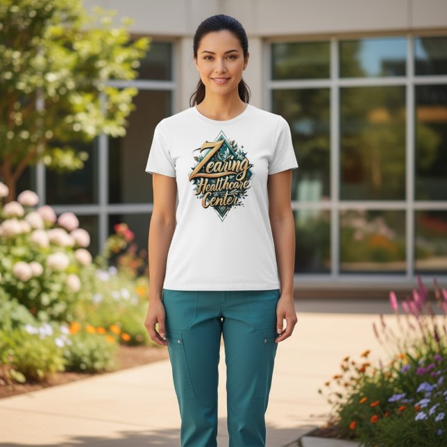 Camiseta Centro de Saúde Zearing (Criador carregado)