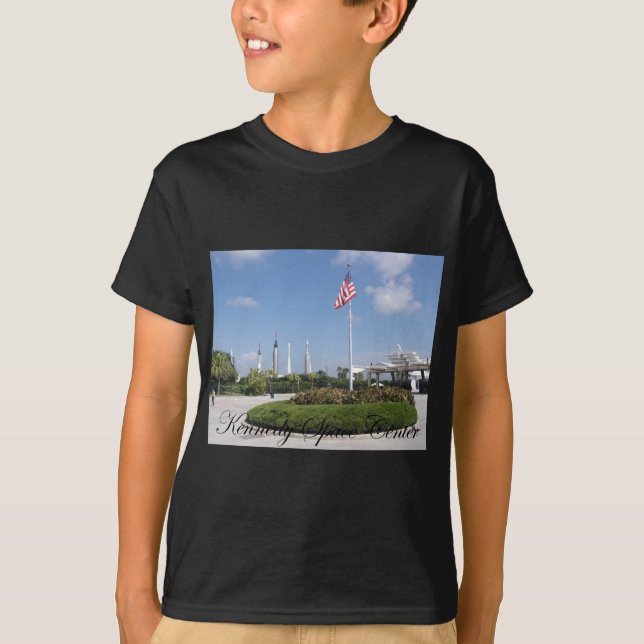 Camiseta Centro espacial de John F. Kennedy (Frente)