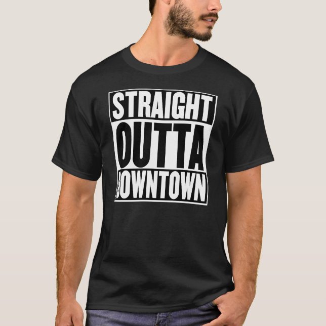 Camiseta Centro reto de Outta (Frente)