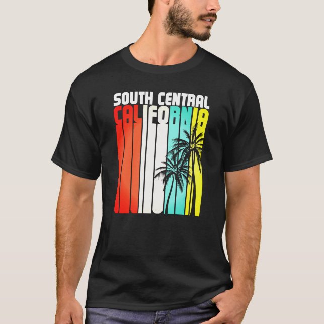 Camiseta Centro-Sul de Los Angeles Street LA Slauson Crensh (Frente)