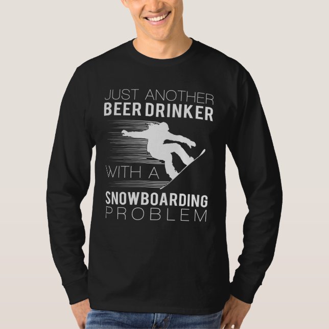 Camiseta Centros e Sips: apenas mais um bebedor de cerveja  (Frente)