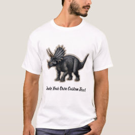 Camiseta Centrosaurus Dinossauro Crie Seu Próprio Texto Per