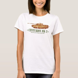 Camiseta Centurion MK 3 Tanque britânico MBT da Guerra Fria