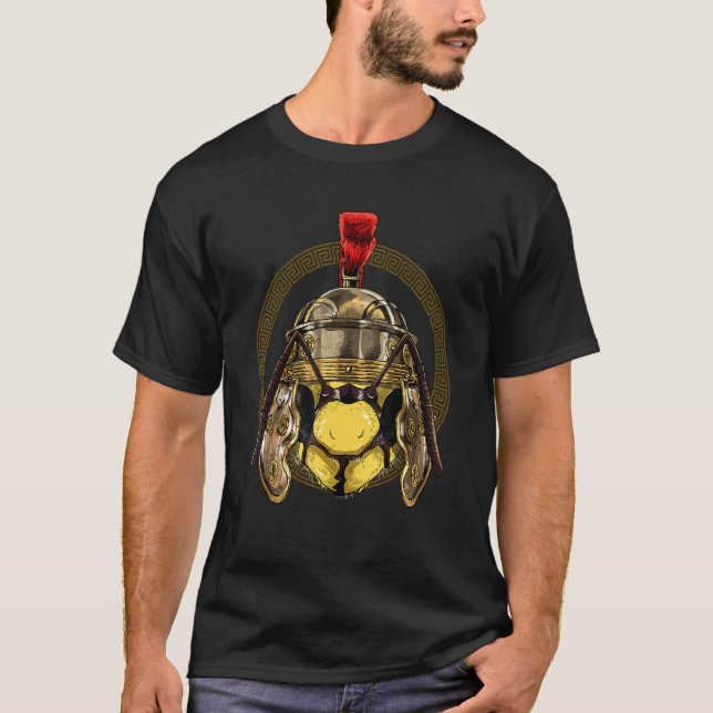 Camiseta Centurion Queen Bee Ancient Rome Roman Beekeeping  (Frente)