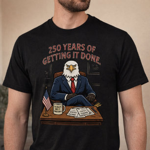 Camiseta CEO Águia Careca 250º Aniversário