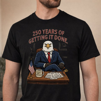 Camiseta CEO Águia Careca 250º Aniversário 