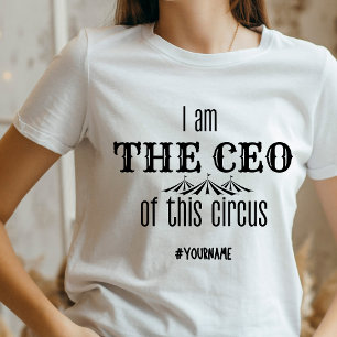 Camiseta CEO Busy Momlife Bonito Presente de Dia de as mães