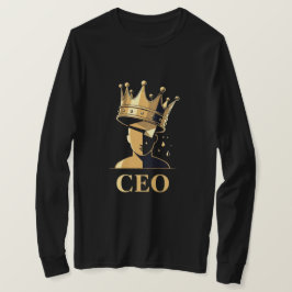 Camiseta CEO Crown Graphic – Minimalista V2