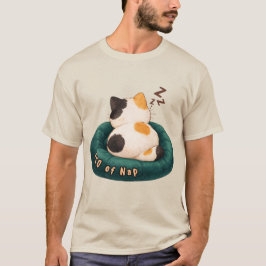 Camiseta "CEO da Soneca" Gato Dormindo no Sofá