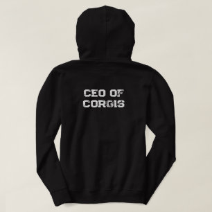 Camiseta 'CEO dos Corgis ' Presente de Aniversário Divertid