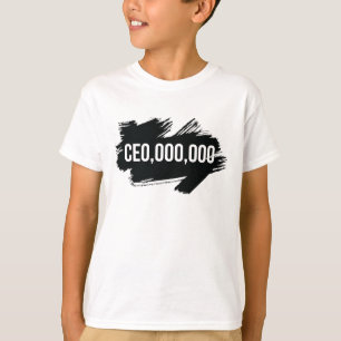 Camiseta CEO, empresário 000.000