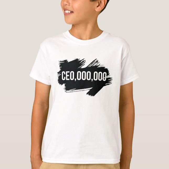 Camiseta CEO, empresário 000.000 (Frente)