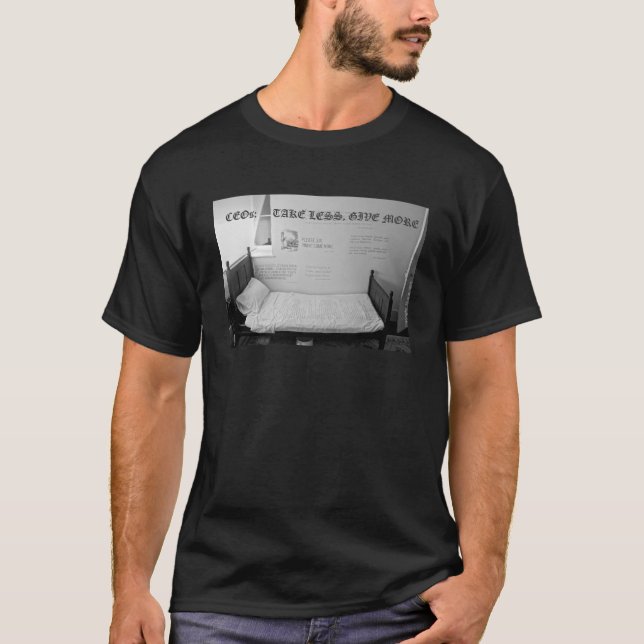 Camiseta CEOs: Tome menos, dê mais (Frente)