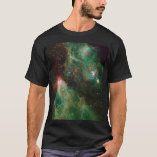 Camiseta Cepheus B e C Nebulosa Verde