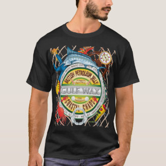 Camiseta Cera por ingleses - petróleo do golfo