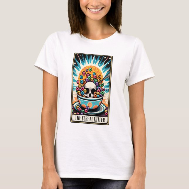Camiseta Ceral Killer Pun Tarot (Frente)