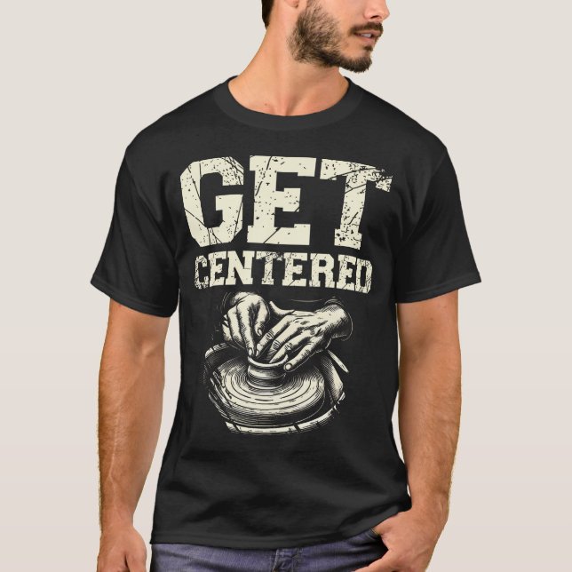 Camiseta Cerâmica Centralizada Argila Oleiro Forno Olaria F (Frente)