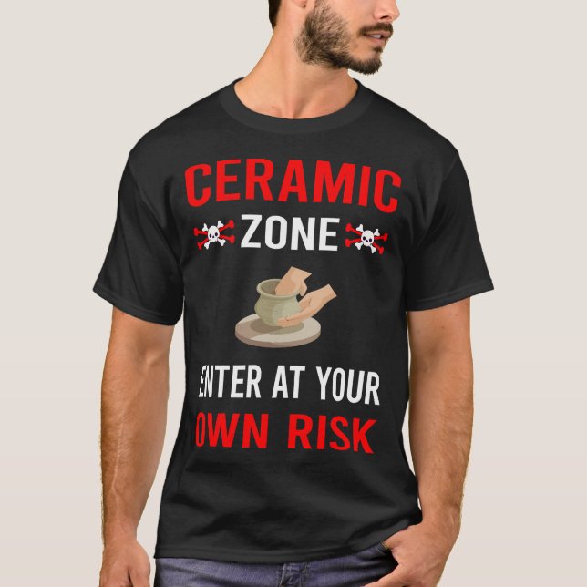 Camiseta Cerâmica da Zona de Risco (Frente)