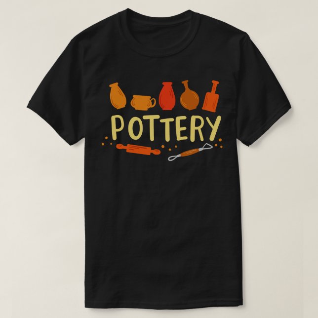Camiseta Cerâmica de Clay Pottery (Frente do Design)