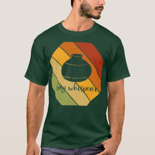 Camiseta Cerâmica De Porcelana De Sussura De Cerâmica Retro