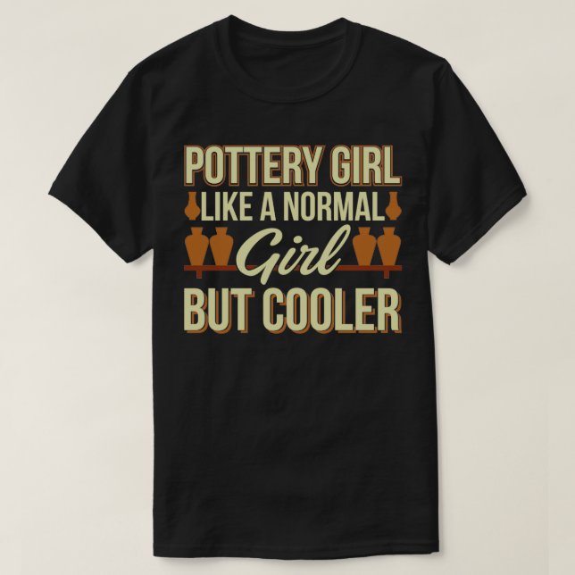 Camiseta Cerâmica de Potter Clay 4 (Frente do Design)
