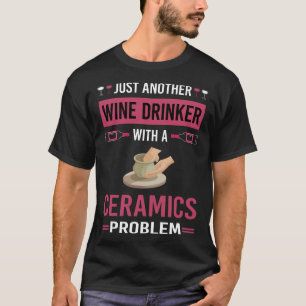 Camiseta Cerâmica para Bebidas de Vinho