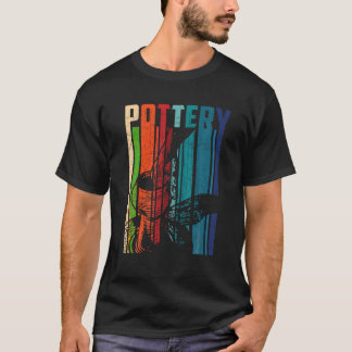 Camiseta Cerâmica T Shirt Retro Vintage Pottery Shirt Wheel