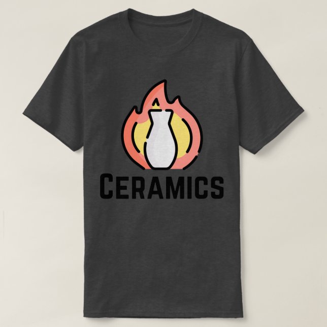 Camiseta Cerâmicas Matam Clay de Potência Fogo (Frente do Design)