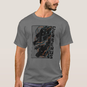 Camiseta Cerberus Três Cachorros De Cabeça Mitologia Grega 