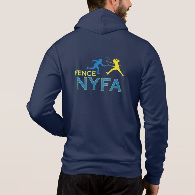 Camiseta Cerca de NYFA Zip Hoodie (Verso)