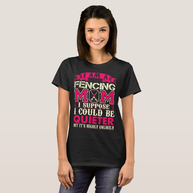 Camiseta Cercando a mamã supor um Tshirt altamente (Frente Completa)